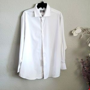 Perry Ellis White Dress Shirt